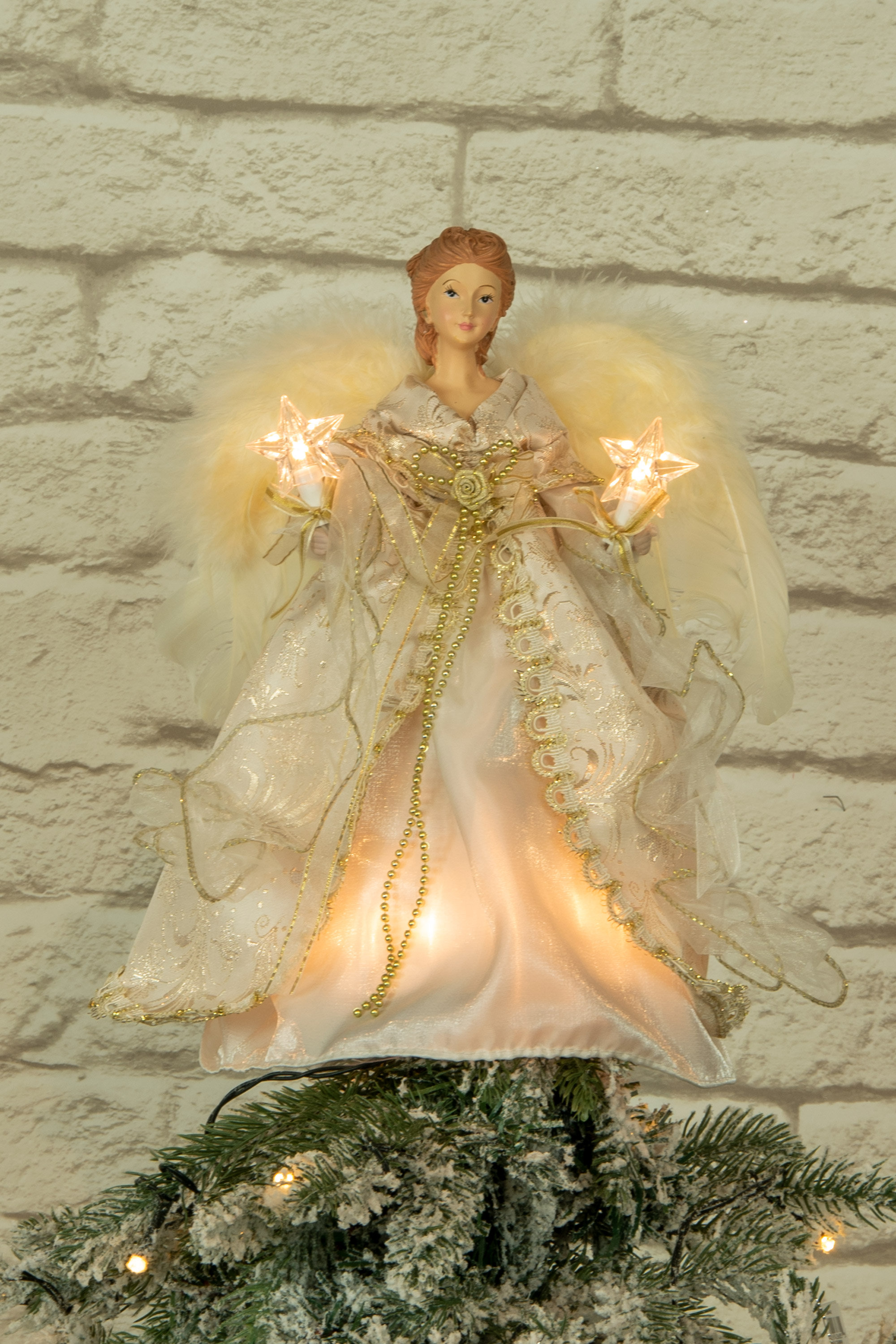 The Holiday Aisle® Angel Tree Topper & Reviews | Wayfair