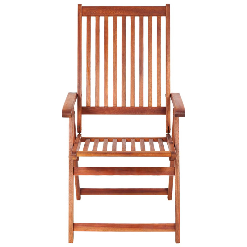 Acushnet Patio Dining Armchair with Cushion, Brown