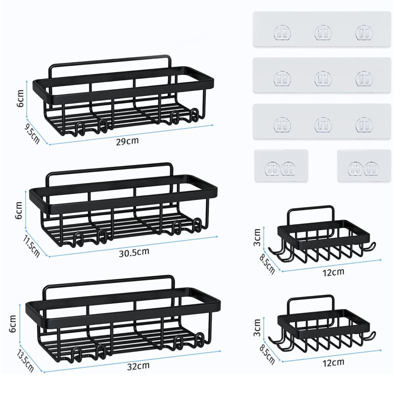 Metal Bathroom Shelves