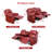 82'' Faux Leather Reclining Sofa-101964114