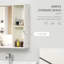 Armoire à pharmacie avec miroir 24,75 "x 25,5" Kleankin-1632924115