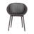 2 Warm Indoor/Outdoor Lounge Chairs And All-Weather Square Table - Pp Tabletop With Metal Legs, Easy Chair Assembly, No Assembly Table, Mesh Weave Pattern-390860403