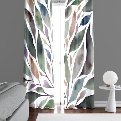 Datra Semi Sheer Curtain Pair