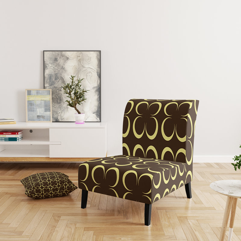 Fauteuil de chambre rembourré Mid-Century