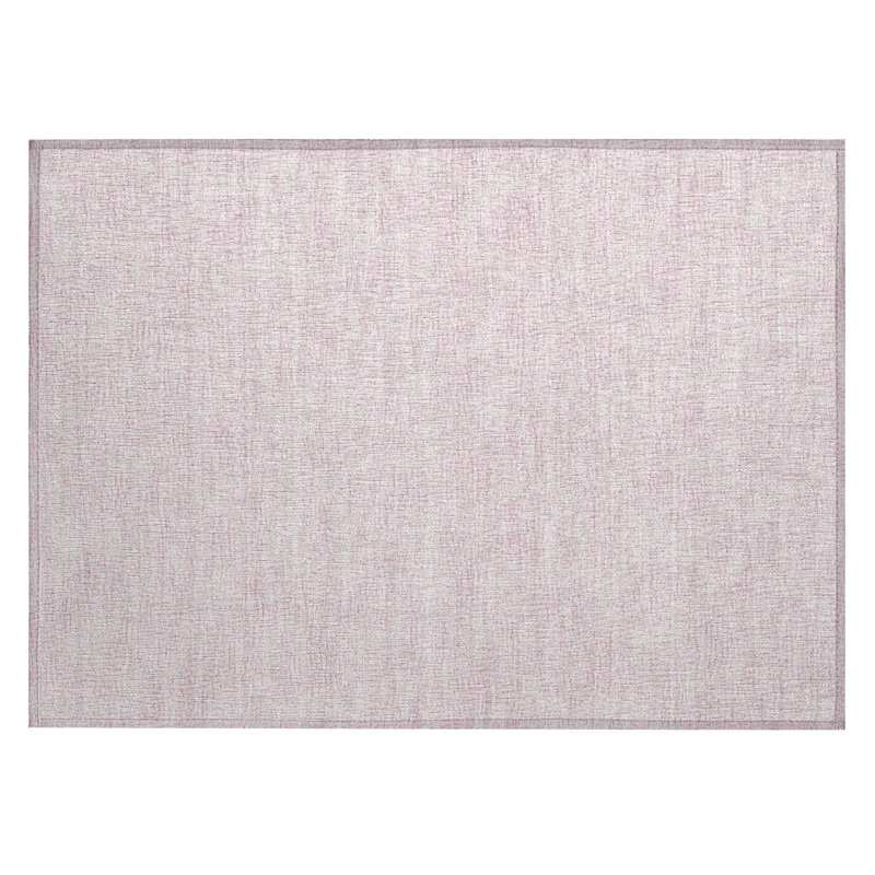 Addison Pink Synthetic Washable Non-Slip Rectangular Rug 30" x 20"