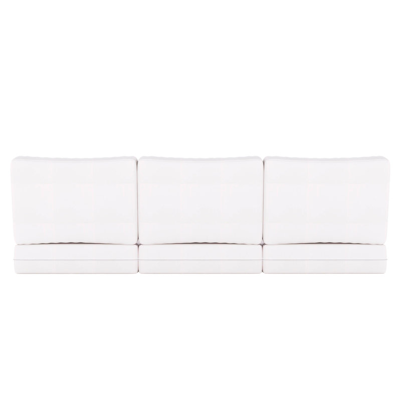 Sunbrella® Outdoor Sofa Seat / Back Cushion, Sunbrella Play Snow