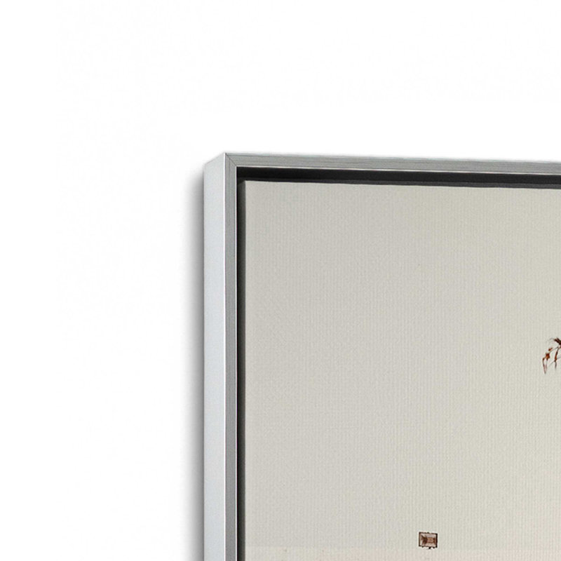 Impression sur toile «Surfside Dream», H 30,75 po x l 20,75 po x P 1,75 po, Cadre flottant en chrome poli