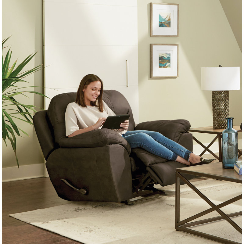 Fauteuil inclinable manuel oscillant standard de 47 po de large Ignasio