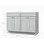 Base de meuble-lavabo double 48 po Disar-111530639