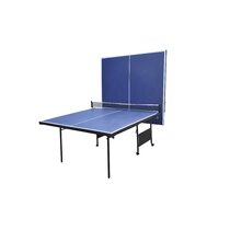 HOMCOM Table de ping pong tennis de table pliable 8 roues - filet