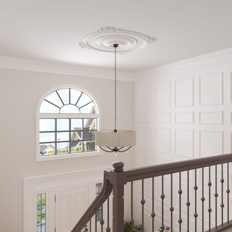 Shell Ceiling Ring Kit, 50'' H x 50'' W, Single (1/4 of a Complete Circle)