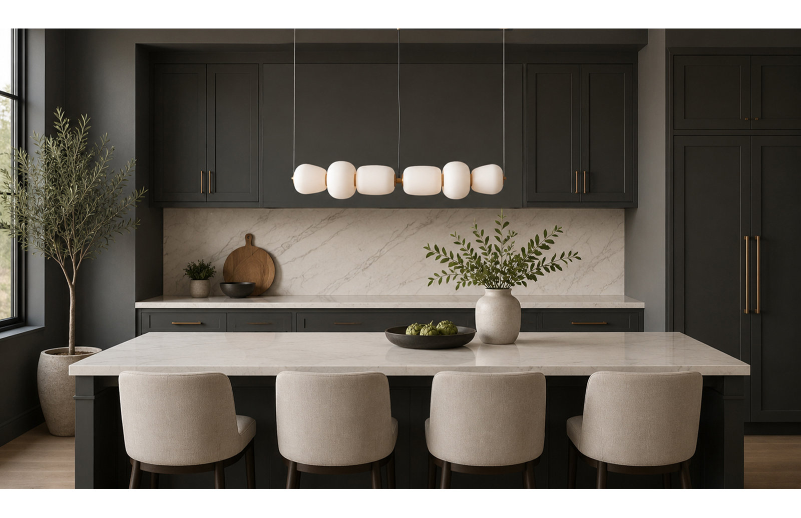 Kace Dimmable LED 2-Light Pendant