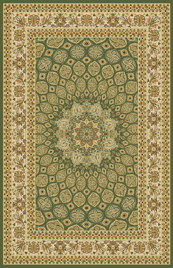 Tapis de la zone verte sage Kelen, 10 pi x 13 pi