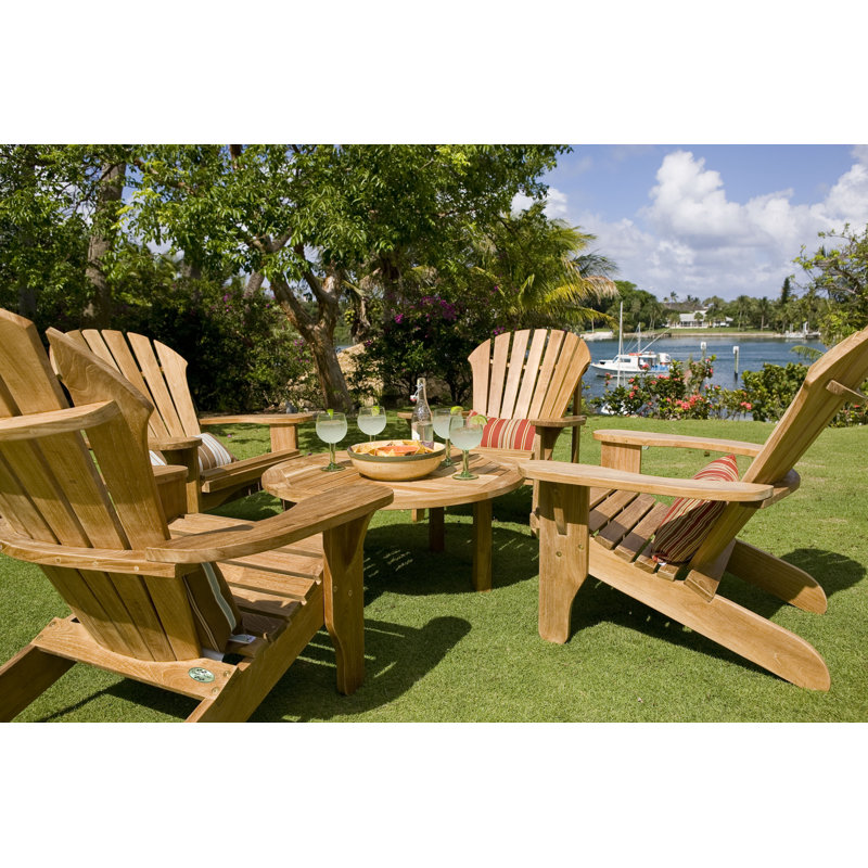 Classic Teak 40" Round Coffee Table