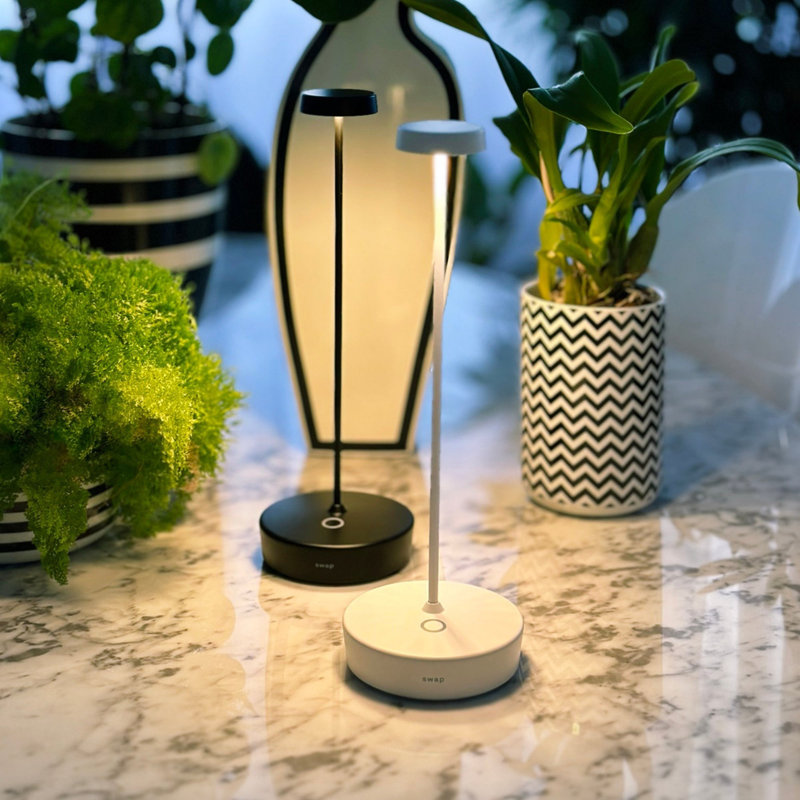 Swap Pro Table Lamp, Glossy Gold