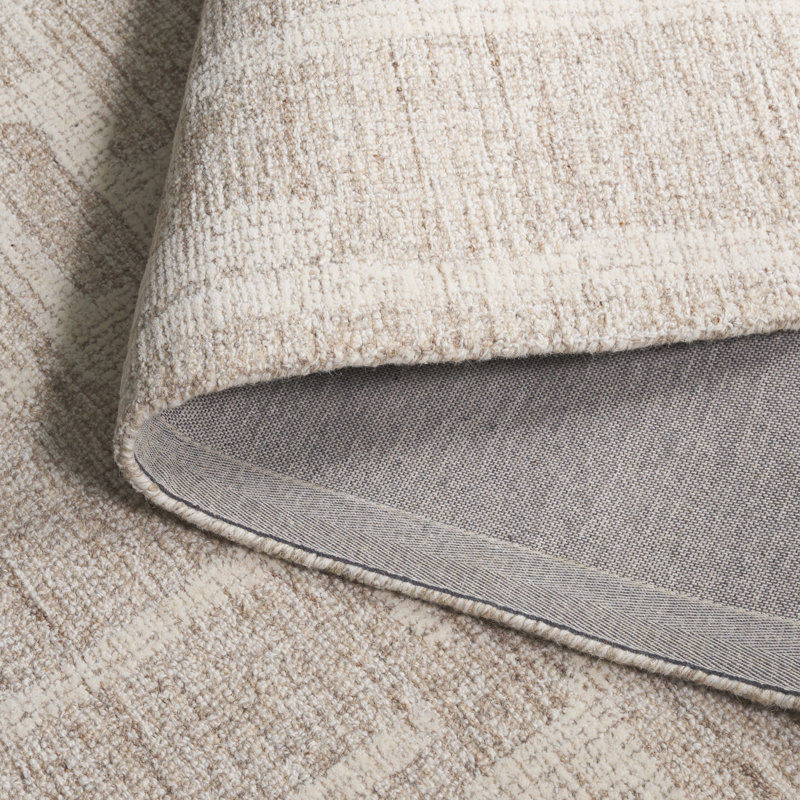 Tapis en laine touffeté à la main Galipeau, Rectangle de 5 pi x 8 pi
