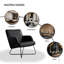 Averie Genuine Leather Designer Armchair-549114084