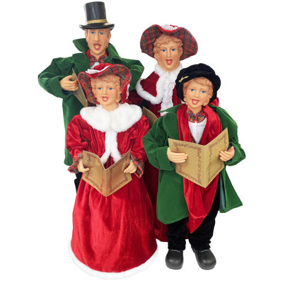 Dickens Carolers, 4 Pcs