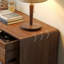 Armoire décorative moderne en bois massif pour chambre à coucher