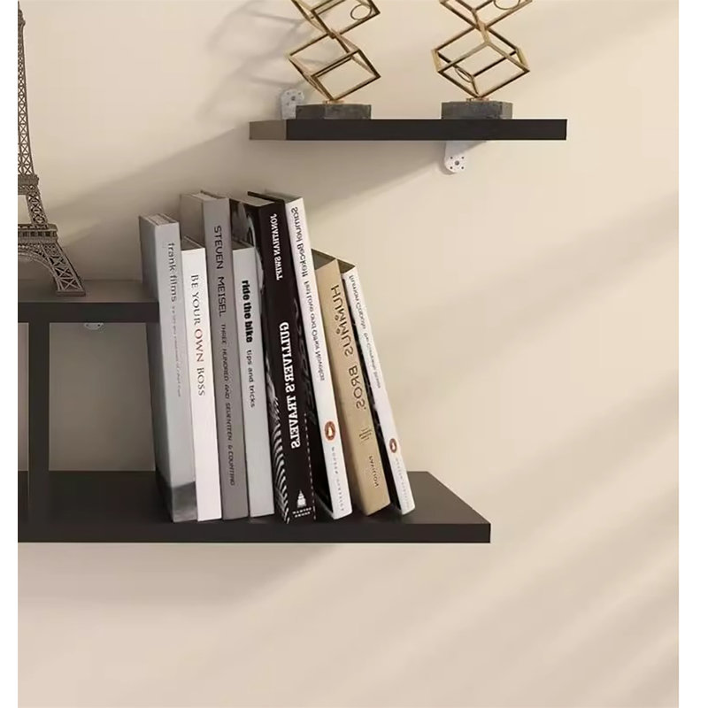 Southhampton Metal Floating Shelf, Black