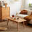 Table basse en bois massif avec rangement Karger