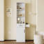 Bureau à cheveux moderne et simple avec espace de rangement multicouche et conception efficace-107236591