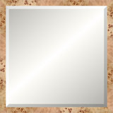 Blonde Burl Mirror