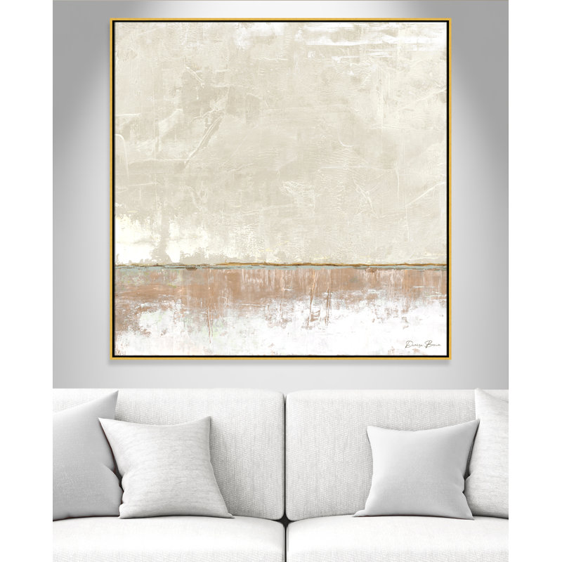 Better Days II, 46.5" H x 46.5" W, Gold