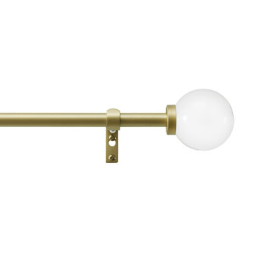 Martha Stewart Beaufort Rod And Finial Set