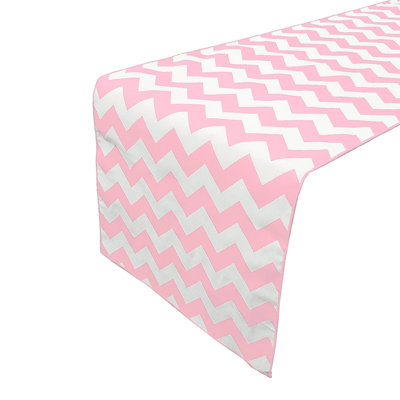Chevron Print Table Runner