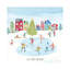 Vintage Holiday Cheer Square by Cynthia Coulter - Wrapped Canvas Painting-1887722969