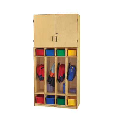 Manufactured Wood 4 - Tier 35.75'' Cubby