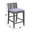 Ensemble de 2 chaises à hauteur de comptoir avec siège rembourré-497159941