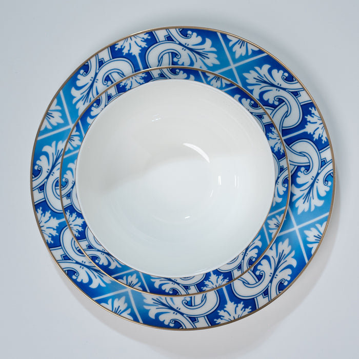 Pellot Bone China Dinnerware Set 12 Piece - Service for 4