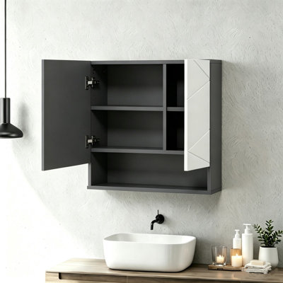 W H Medicine Cabinet Mirror