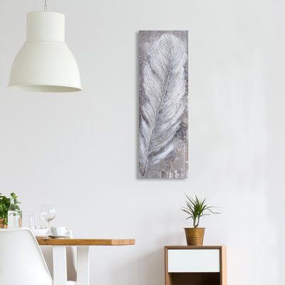 " Abstract Feather " Painting Print