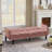 Velvet Futon Couch Convertible Folding Sofa Bed Tufted Couch For Apartment-453127053