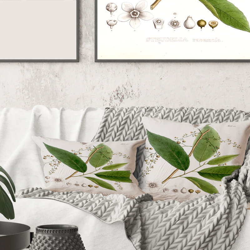 Floral Throw Pillow