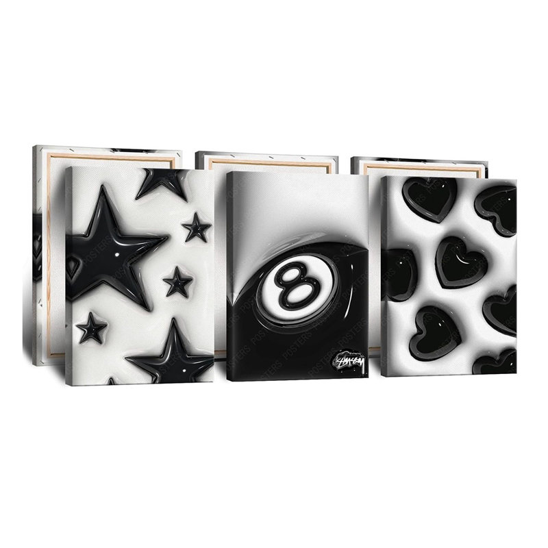 3 Piece Wrapped Canvas Print