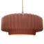 Luminaire suspendu tambour en céramique et en métal 1 lumière Gela-220279304-224782673-225933787