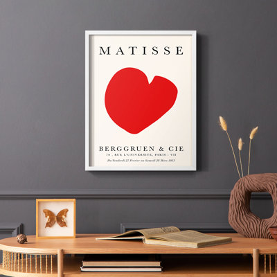 Matisse CCXV III, reproduction encadrée - bois massif