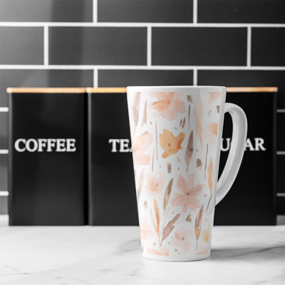 Watercolour Latte Mug