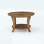 Solid Wood Four Leg Coffee Table with Storage