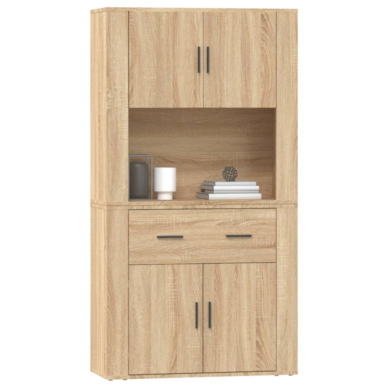 Vidaxl 80cm Sideboard, Beige
