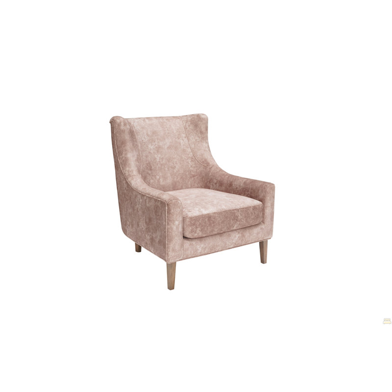 Fauteuil d'appoint à dossier haut