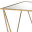 Table de bout à miroir Elegant Ash