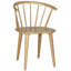 Baek 45cm Solid Spindle Back Arm Chair-94489962