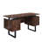 Home Office Computer Desk With Drawers/59 Inch Writing Study Table With Drawers-269302905