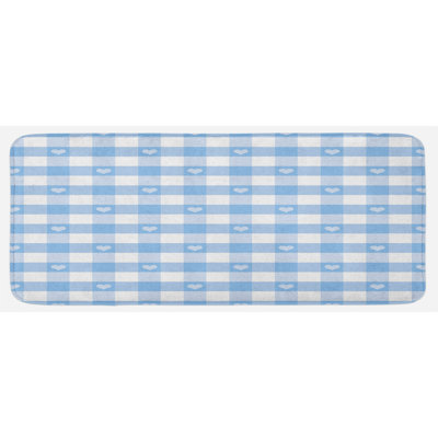 Tapis de cuisine Gingham