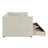 Twin Size Corduroy Daybed With Two Drawers And Wood Slat-1475461548